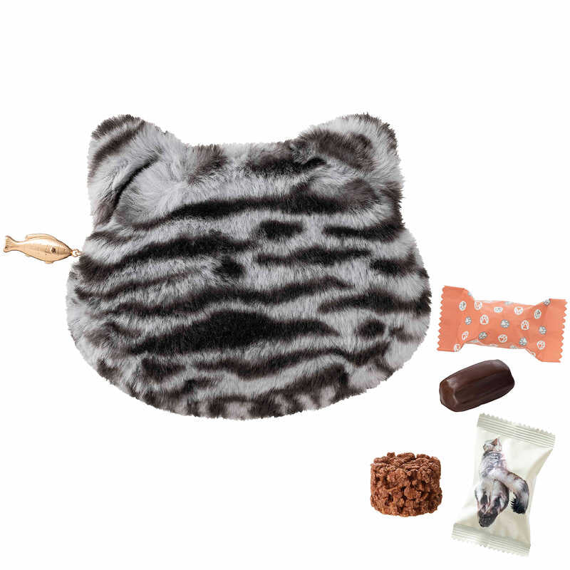 【預訂】【情人節限定】NEKOMYA~MIRE - 貓貓毛絨絨袋(虎斑貓)