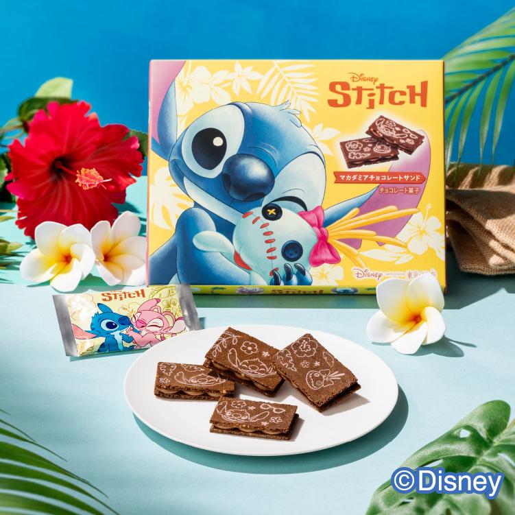 【預訂】TOKYO BANANA × DISNEY - STITCH 澳洲堅果朱古力餅乾