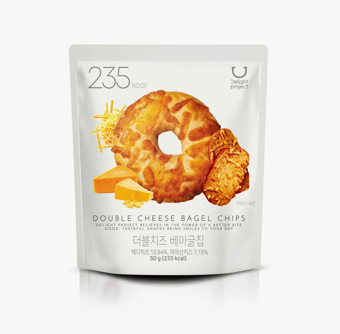 【現貨】韓國DELIGHT PROJECT - DOUBLE CHEESE BAGEL CHIPS