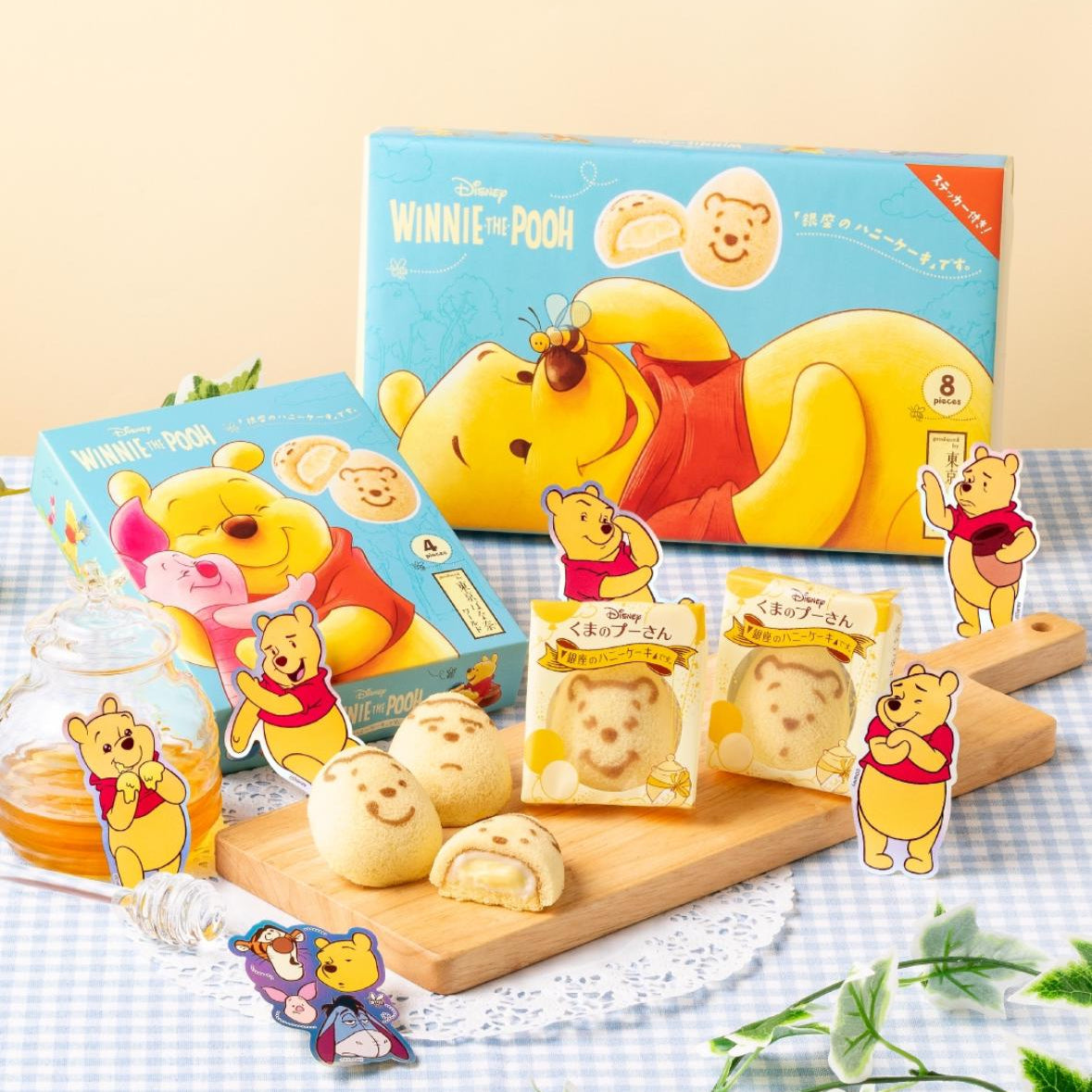 【預訂】TOKYO BANANA × DISNEY - WINNIE THE POOH 香蕉奶油蛋糕