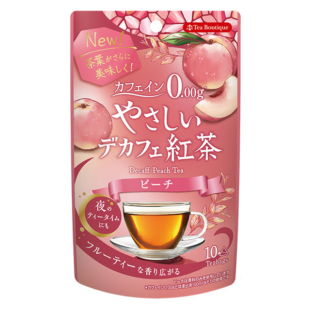 【現貨】TEA BOUTIQUE - 無咖啡因桃紅茶 10P