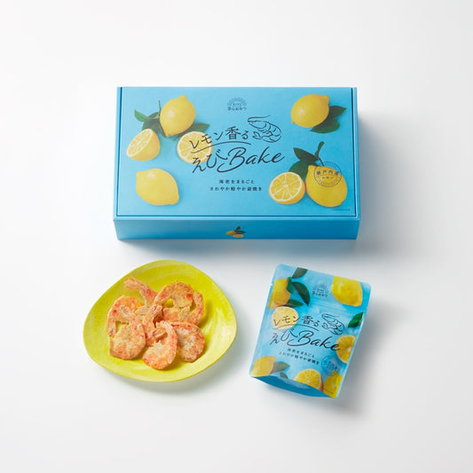 【現貨特價】坂角總本舖 - 檸檬鹽原隻烤蝦