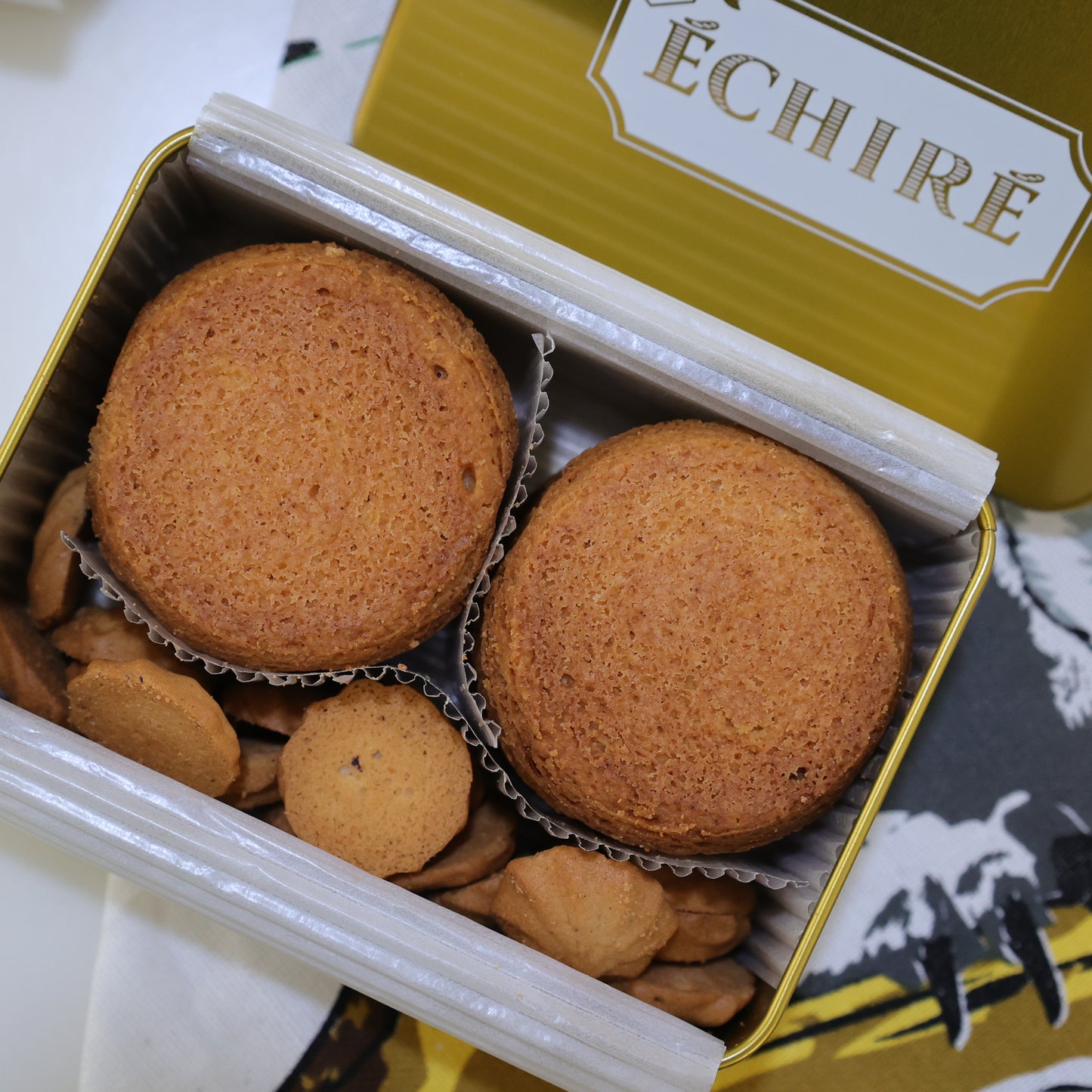 【預訂】ECHIRE - GALETTE ÉCHIRÉ & SABLE VANILLE (金盒)