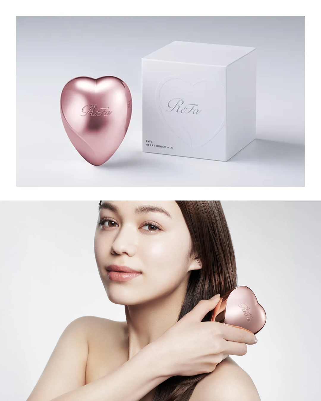 【預訂】日本REFA  - (正常人買唔到系列) HEART BRUSH MINI 心型梳(四色)