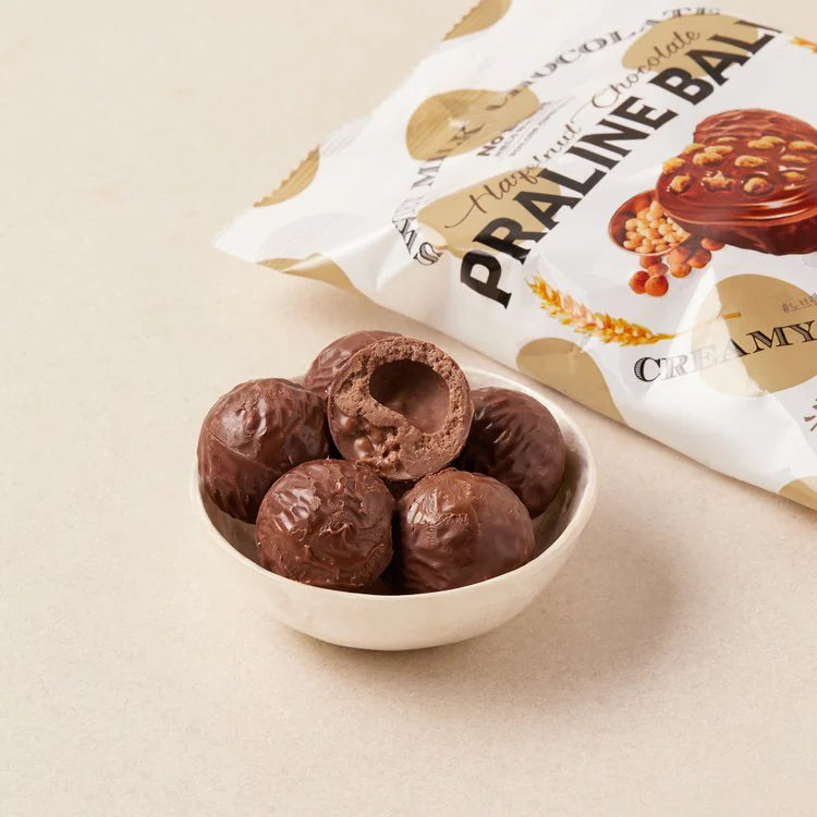 【現貨】韓國限定 - HAZELNUT CHOCOLATE PRALINE BALL榛子朱古力果仁糖