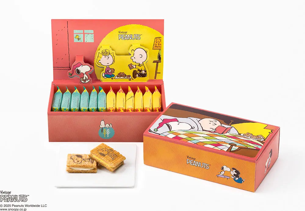 【預訂】SUGAR BUTTER TREE X SNOOPY - 綜合12件裝  (原味 & 番薯味)