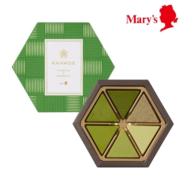 【預訂】【情人節限定】奏-KANADE - 國產日本茶片裝朱古力12件裝