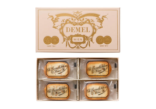 【預訂】【萬聖節限定】DEMEL - 榛果椰子朱古力夾心貓舌餅16個入