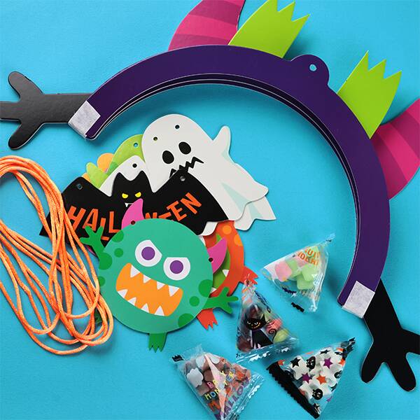 【現貨】【萬聖節限定】KALDI - 紫色怪物燈籠(有糖)