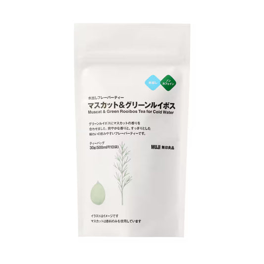 【現貨】MUJI JAPAN - 麝香葡萄綠茶冷泡茶 10P