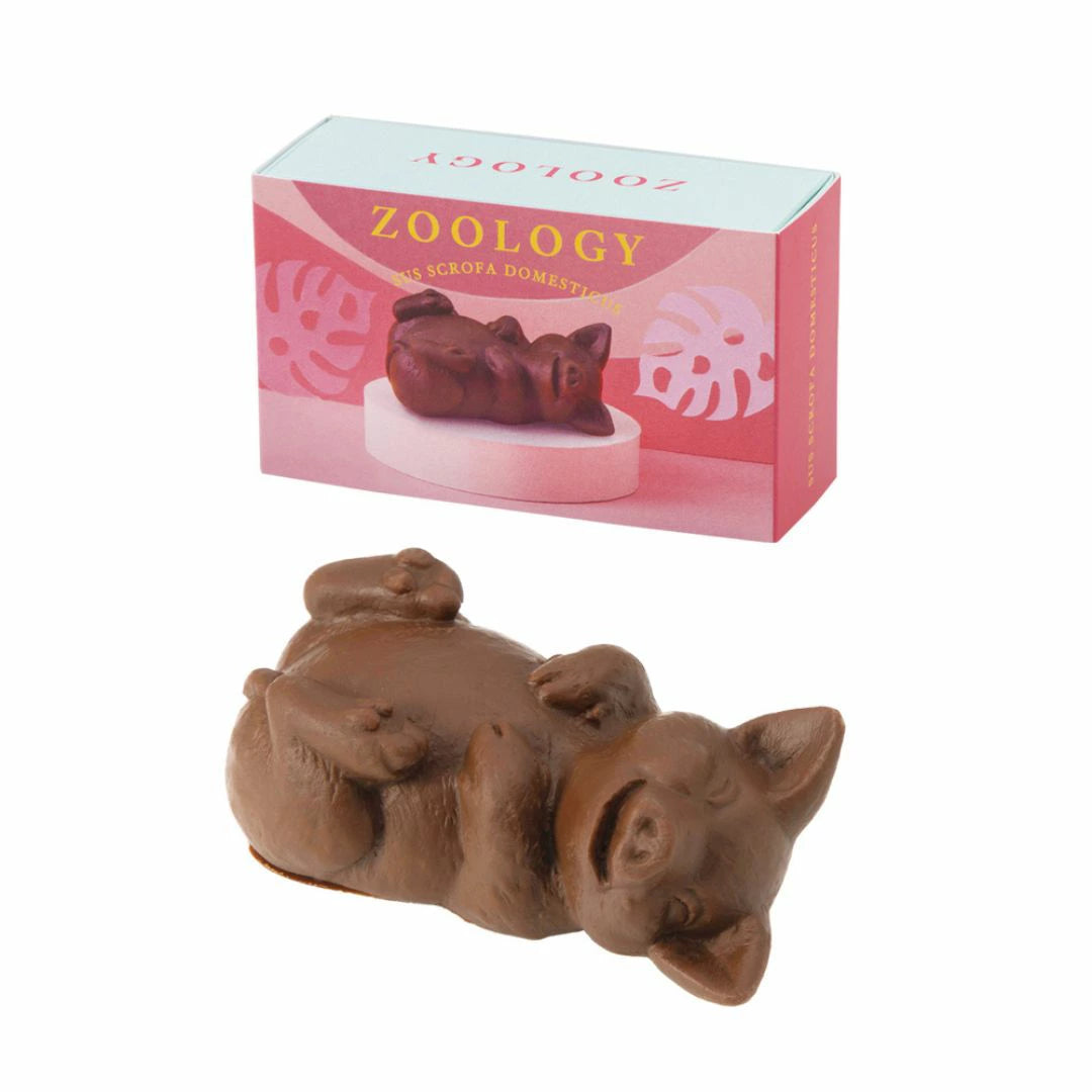 【預訂】【情人節限定】ZOOLOGY - 懶訓豬朱古力
