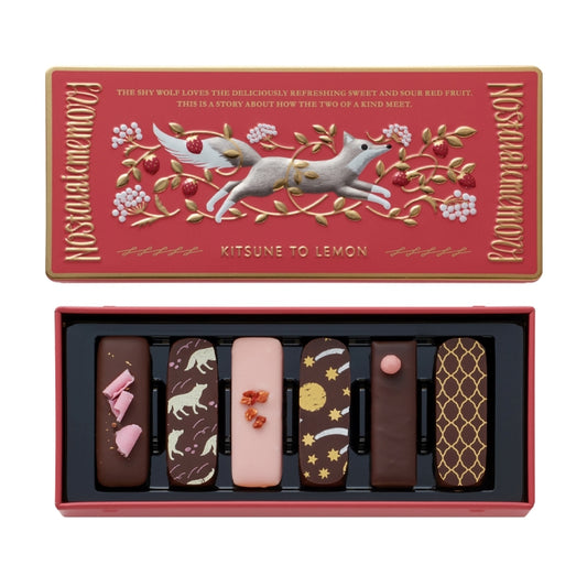 【預訂】【情人節限定】KITSUNE TO LEMON - 狼的懷舊記憶 6件裝