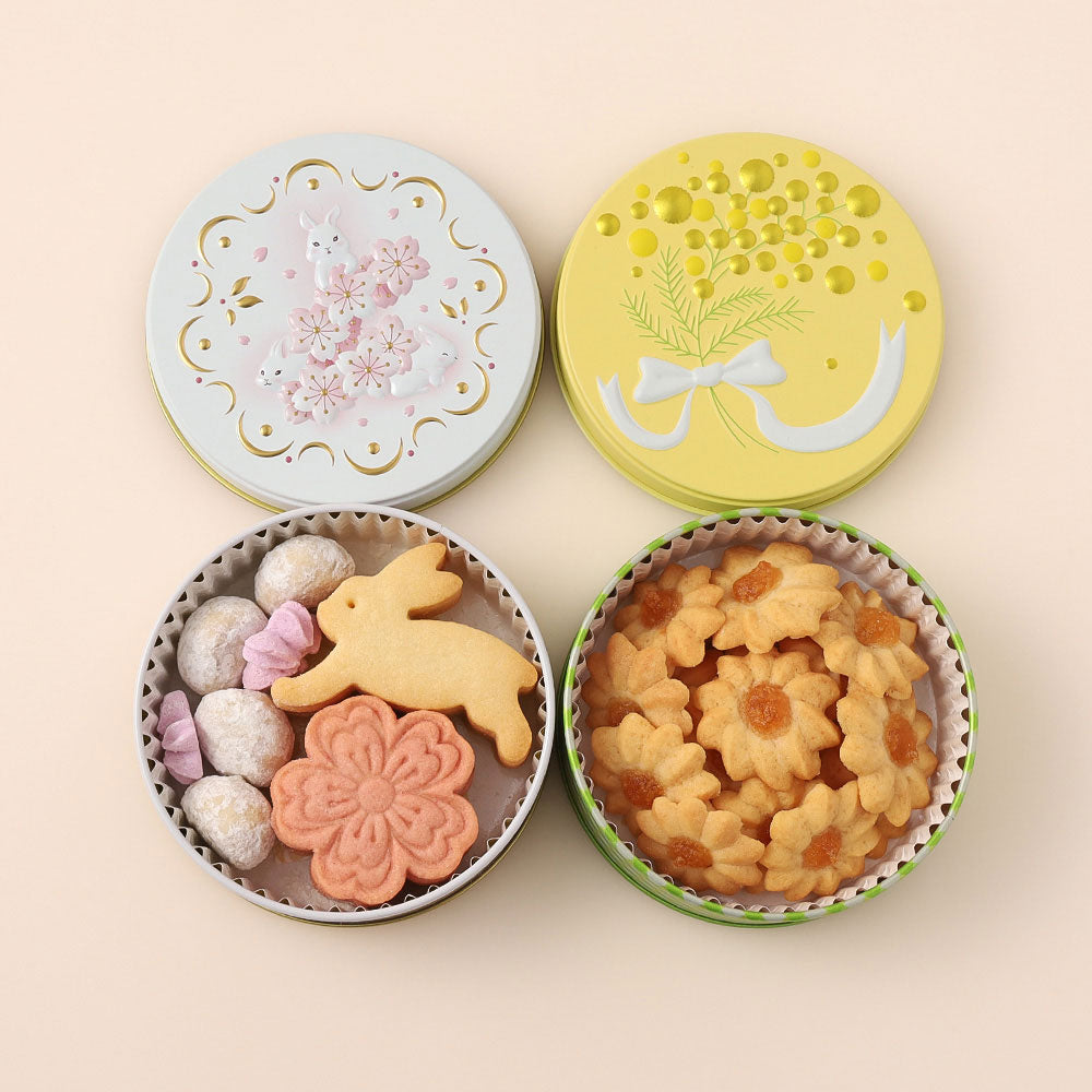 【預訂】【中秋禮盒】しまふうみ島風味 - 櫻花兔・含羞草 餅乾鐵盒