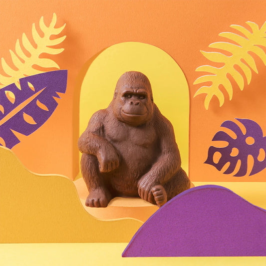 【預訂】【情人節限定】ZOOLOGY - 大猩猩朱古力203G