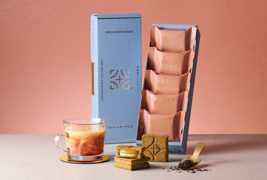 【預訂】PRESS BUTTER SAND JAPAN - JAPANESE BLACK TEA EARL GREY和紅茶伯爵茶 5件裝