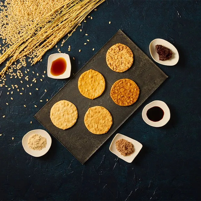 【現貨】【中秋禮盒】MUSUBI 千代松 - 綜合糙米脆餅 15件裝