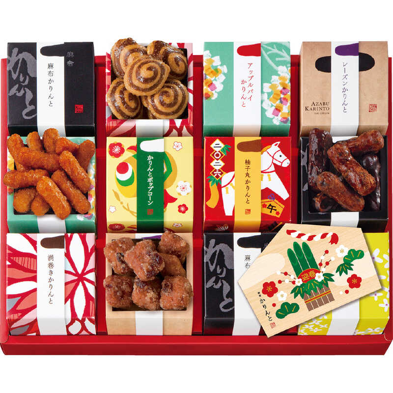 【預訂】【新年限定】 麻布かりんとAZABUKARINTO - 冬季限定 綜合禮盒