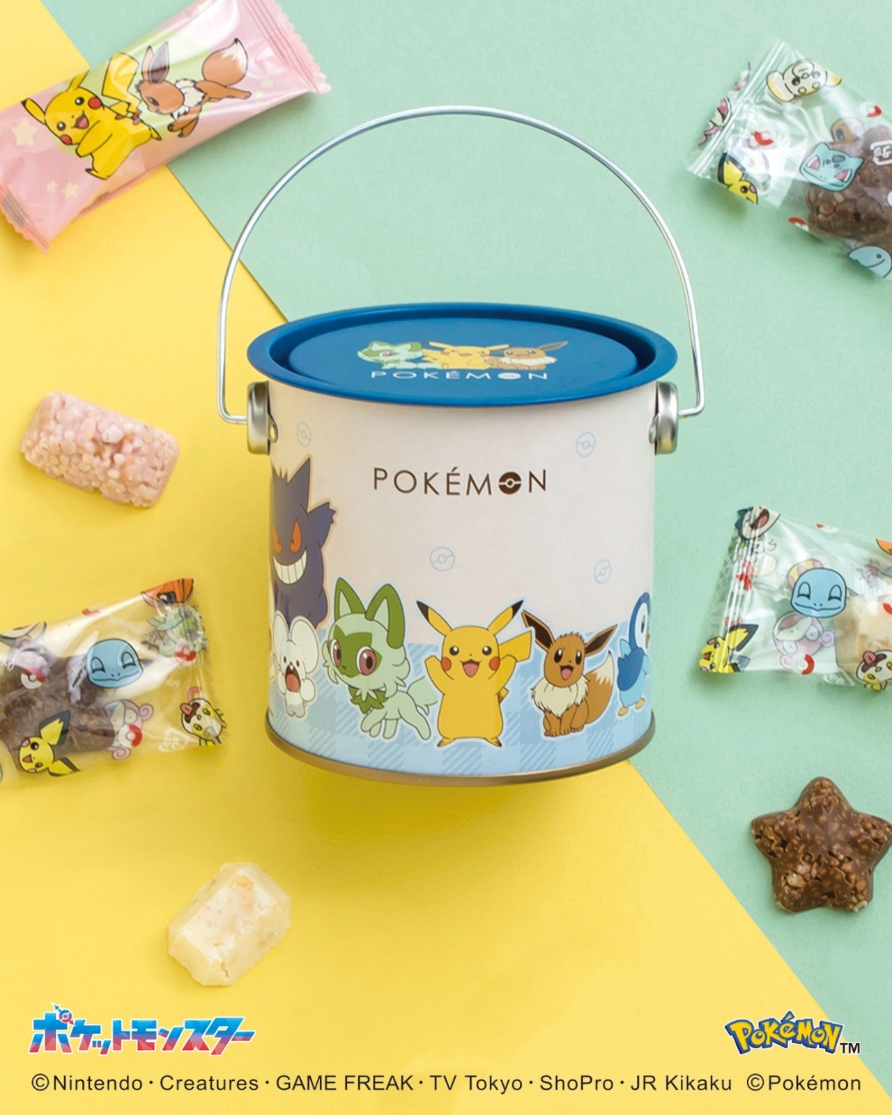 【預訂】【情人節限定】POKEMON - 迷你桶裝8件裝