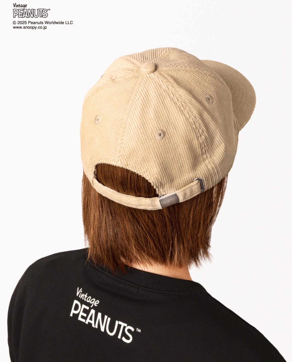 【預訂】SUGAR BUTTER TREE X SNOOPY - SNOOPY燈芯絨帽