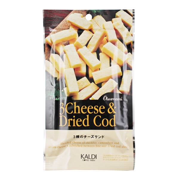 【現貨】KALDI - 3 CHEESE & DRIED COD