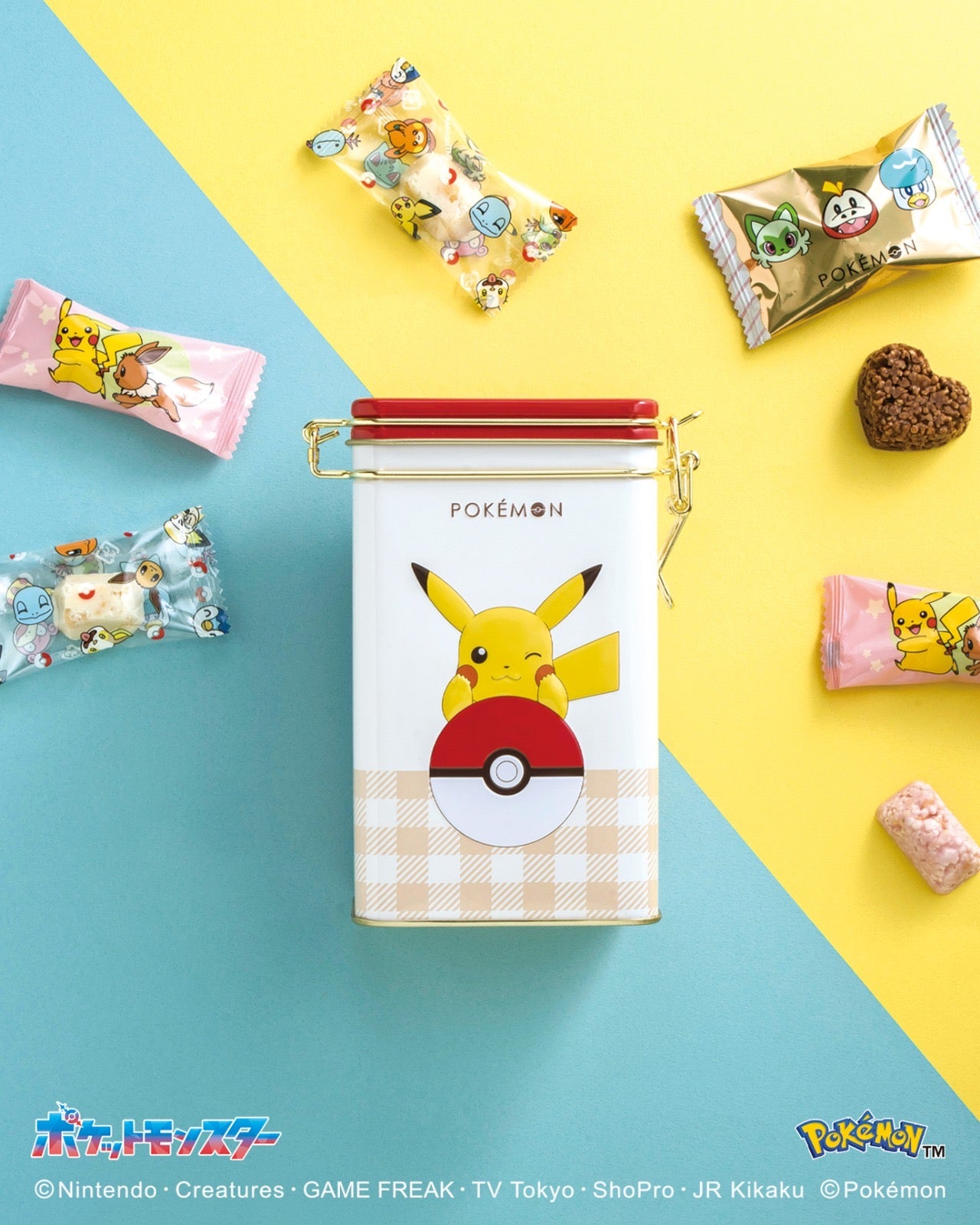 【預訂】【情人節限定】POKEMON - 鐵盒7件裝