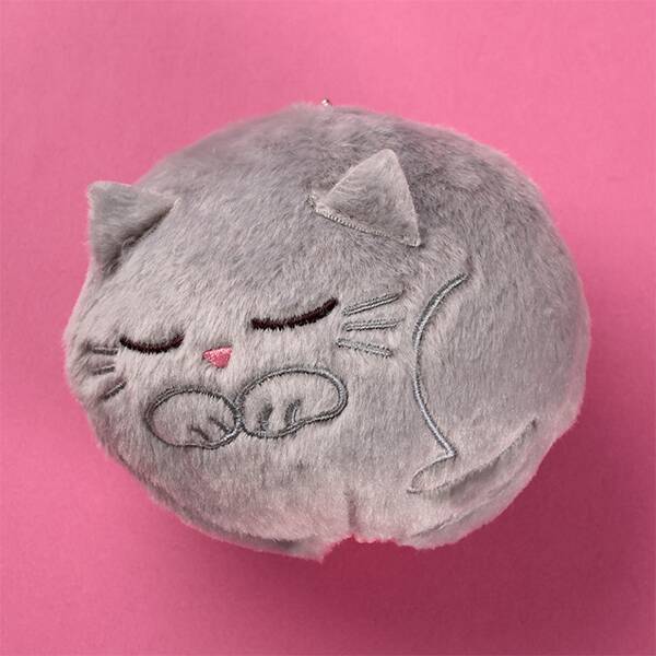 【現貨】【萬聖節限定】KALDI - 雙面小包吊飾(灰貓)