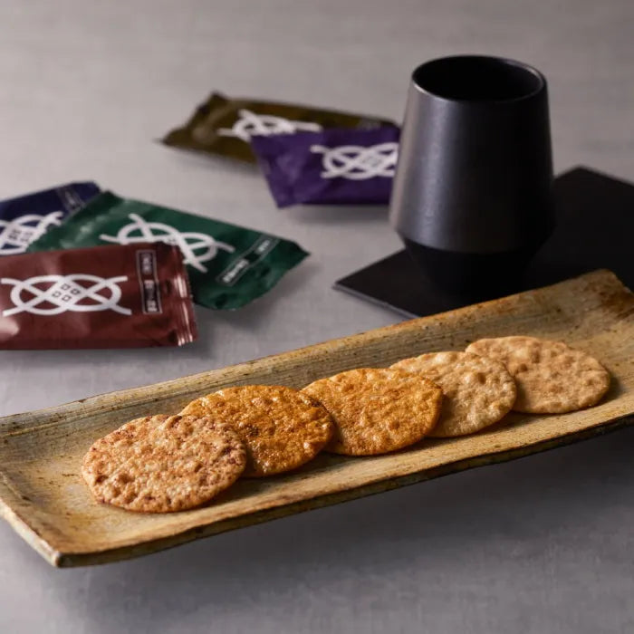 【現貨】【中秋禮盒】MUSUBI 千代松 - 綜合糙米脆餅 15件裝