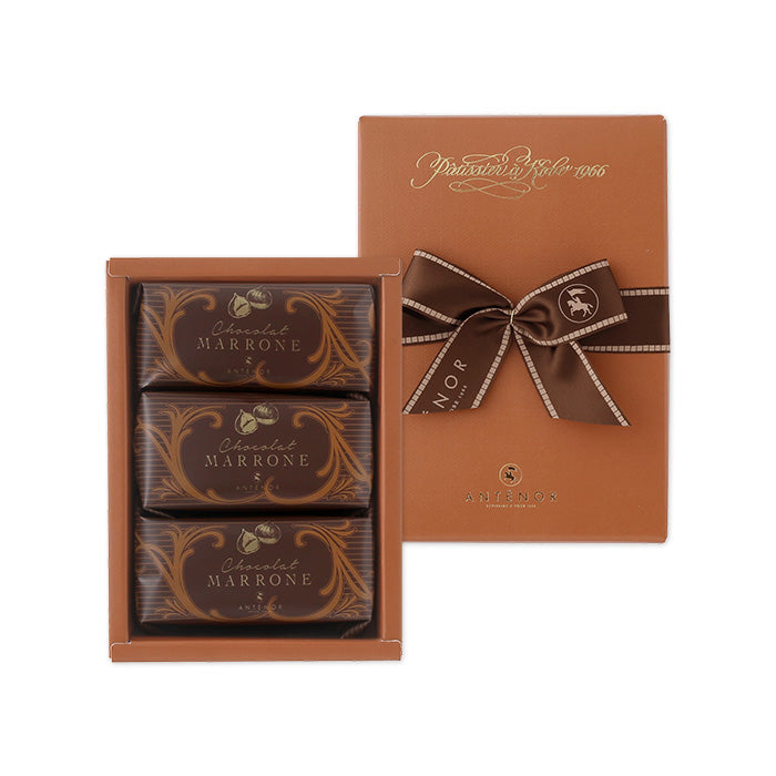 【預訂】【情人節限定】ANTENOR - 朱古力栗子蛋糕3件裝