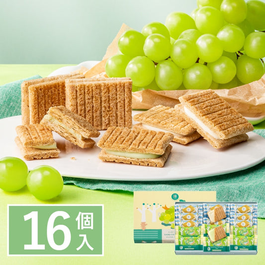 【預訂】SUGAR BUTTER TREE - 原味 & 麝香葡萄奶油夾心餅16件裝