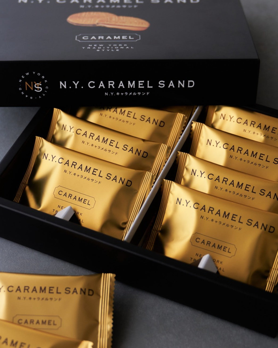 【預訂】N.Y.C. SAND - CARAMEL 8件裝
