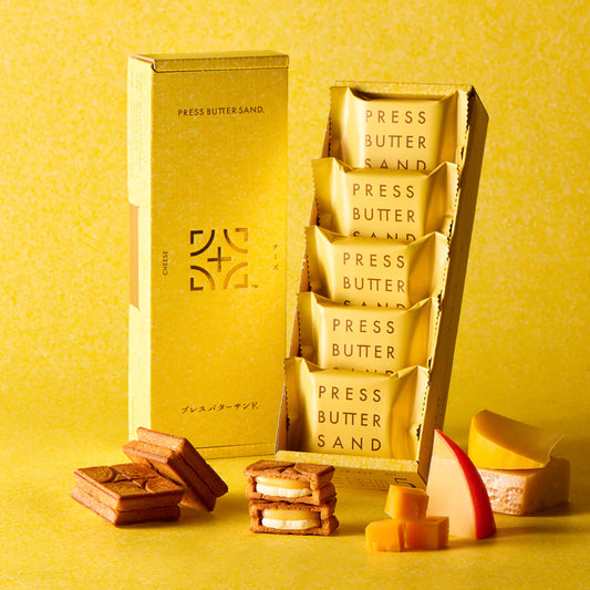 【預訂】PRESS BUTTER SAND - CHEESE 芝士味 5件裝