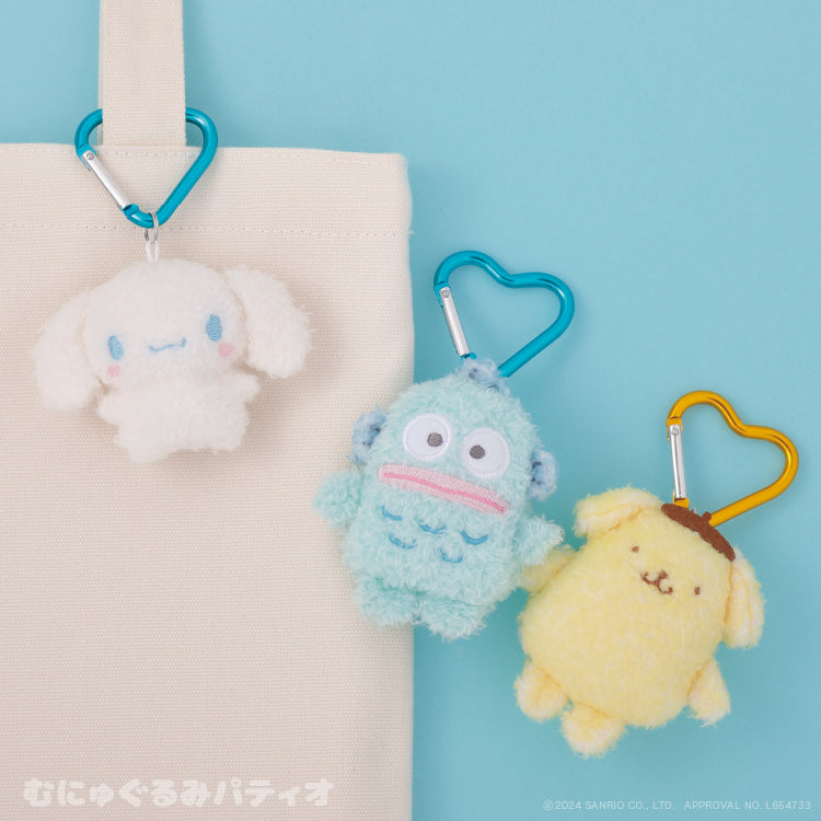 【預訂】SANRIO - 迷你毛絨絨心形吊飾