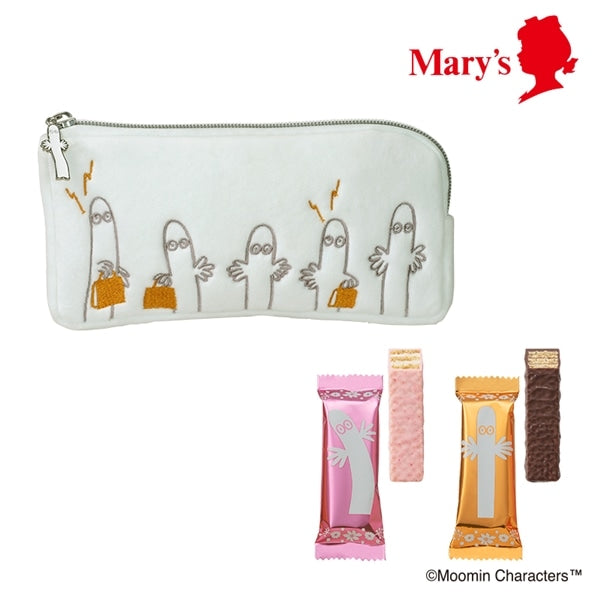 【預訂】【情人節限定】MOOMIN - 旅行裝朱古力威化餅5件裝