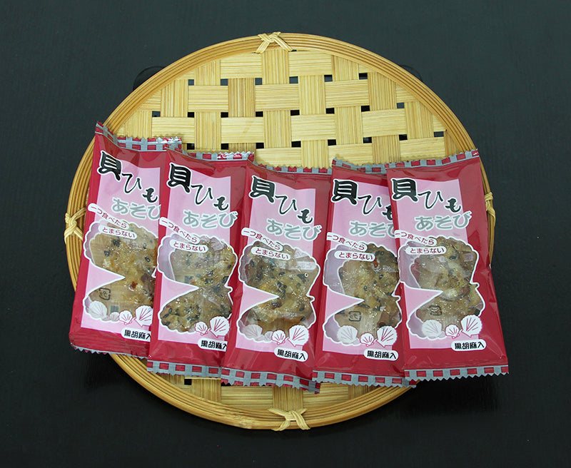 【現貨】珍味 - 黑胡麻扇貝(獨立包裝)