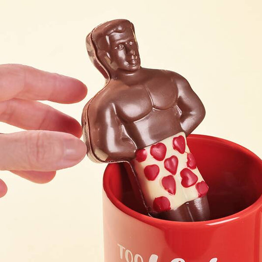 【現貨】【情人節限定】THE PERFECT MAN 大隻佬朱古力 - HOT CHOCOLATE BOMB 50G