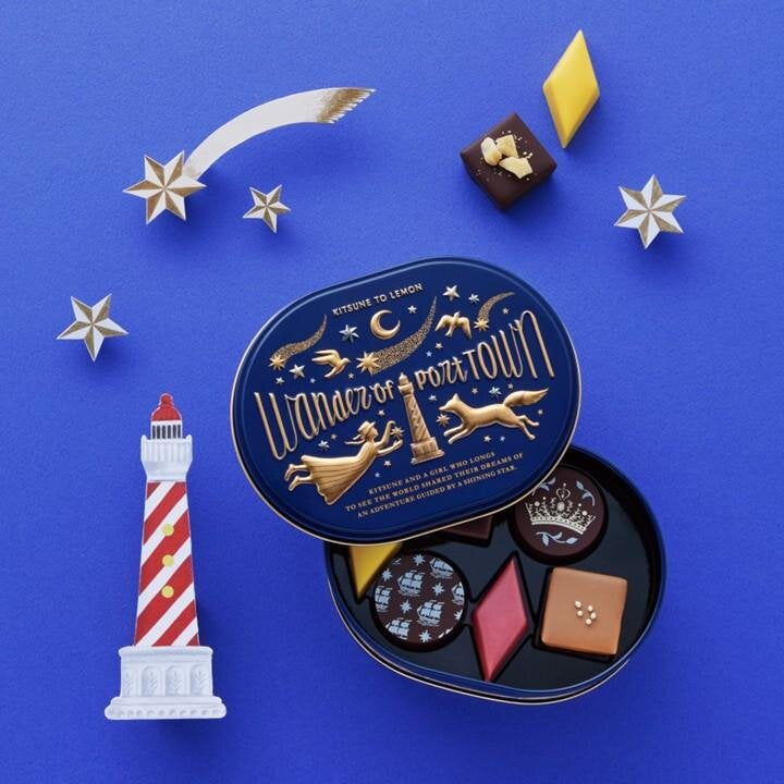 【預訂】【情人節限定】KITSUNE TO LEMON - 港口小鎮奇境 6件裝