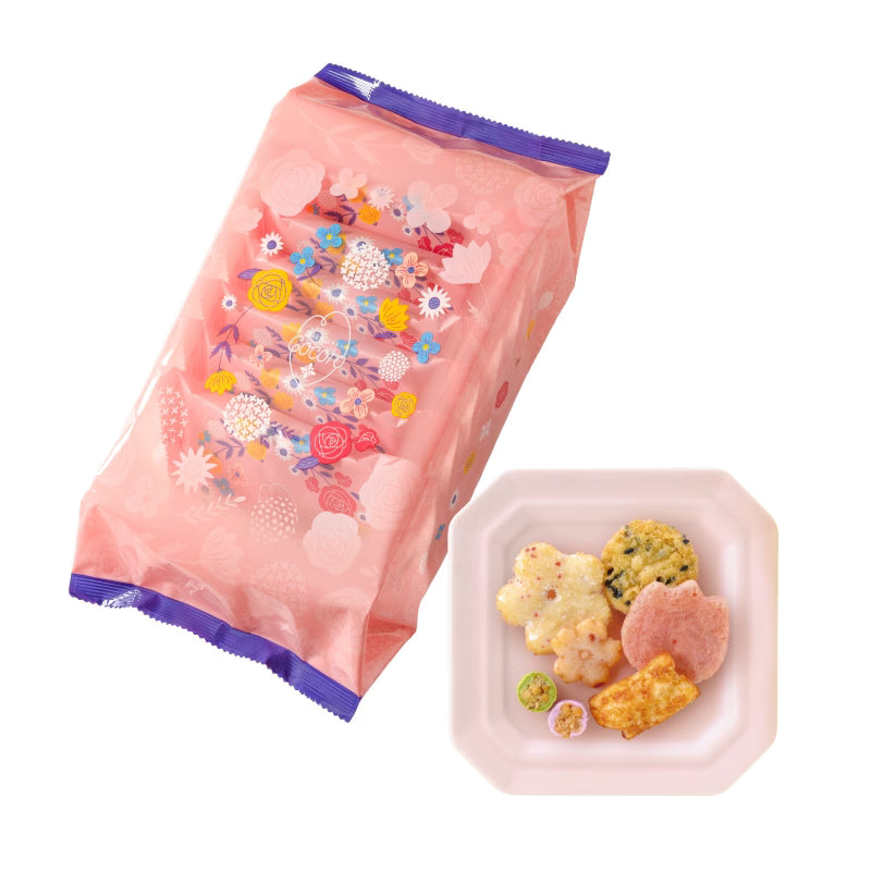 【預訂】【中秋禮盒】あげもちCOCORO - 米餅6袋裝 (PINK)