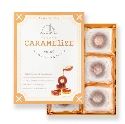 【現貨】大阪堀江 - 焦糖年輪蛋糕6件裝