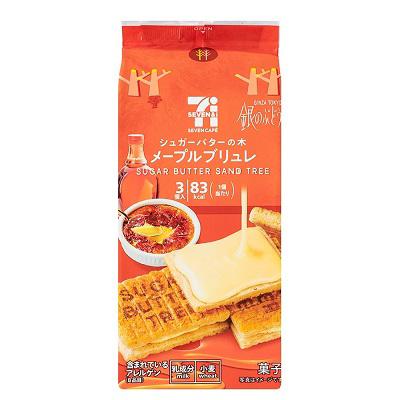 【現貨】SUGAR BUTTER TREE X 711 - MAPLE CRÈME BRULEE 楓糖焦糖布丁 3件裝
