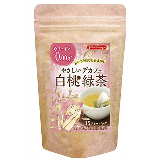 【現貨】TEA BOUTIQUE - 無咖啡因白桃綠茶