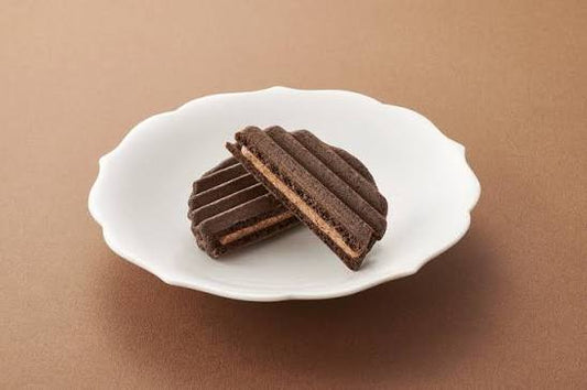 【現貨】京伏見菓匠和晃 - 京觀月 焙茶窩夫夾心餅3件裝