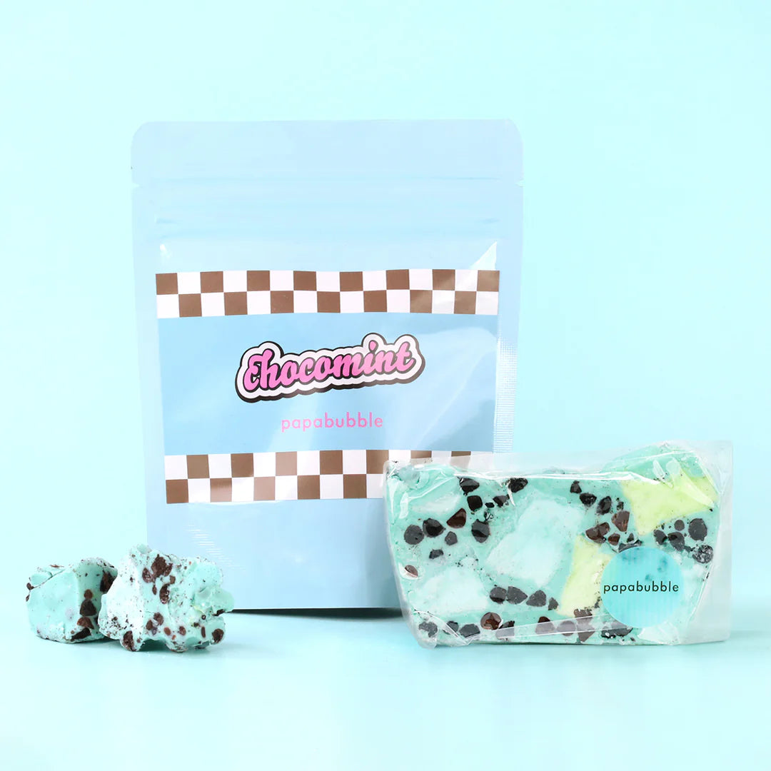 【現貨】【薄荷朱古力】PAPABUBBLE JAPAN - 薄荷朱古力大理石 袋裝