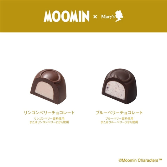 【預訂】【情人節限定】MOOMIN - 姆明谷早晨和夜晚鐵盒8件裝