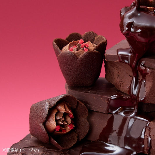 【現貨】【新年禮盒】TULIP ROSE - 朱古力鬱金香玫瑰花4件裝