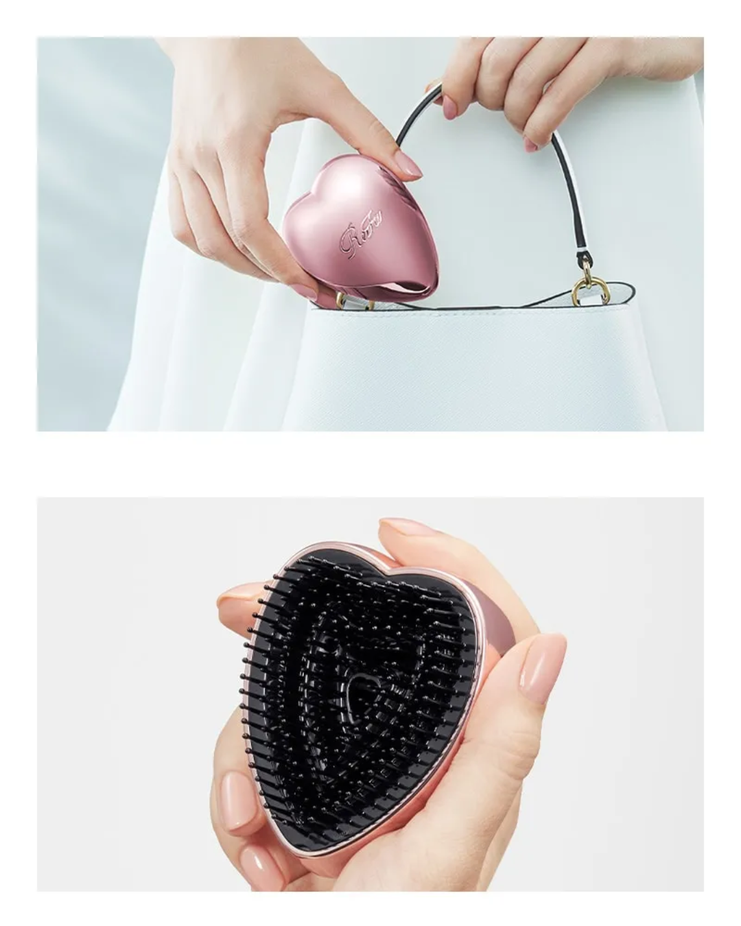 【預訂】日本REFA  - (正常人買唔到系列) HEART BRUSH MINI 心型梳(四色)