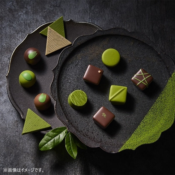 【預訂】【情人節限定】奏-KANADE - 國產日本茶片裝朱古力12件裝