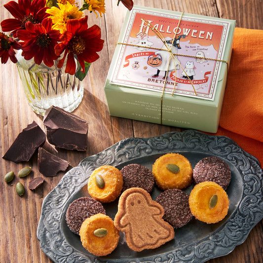 【預訂】【萬聖節限定】BRETONNE BISCUITERIE - 萬聖節餅乾9個入
