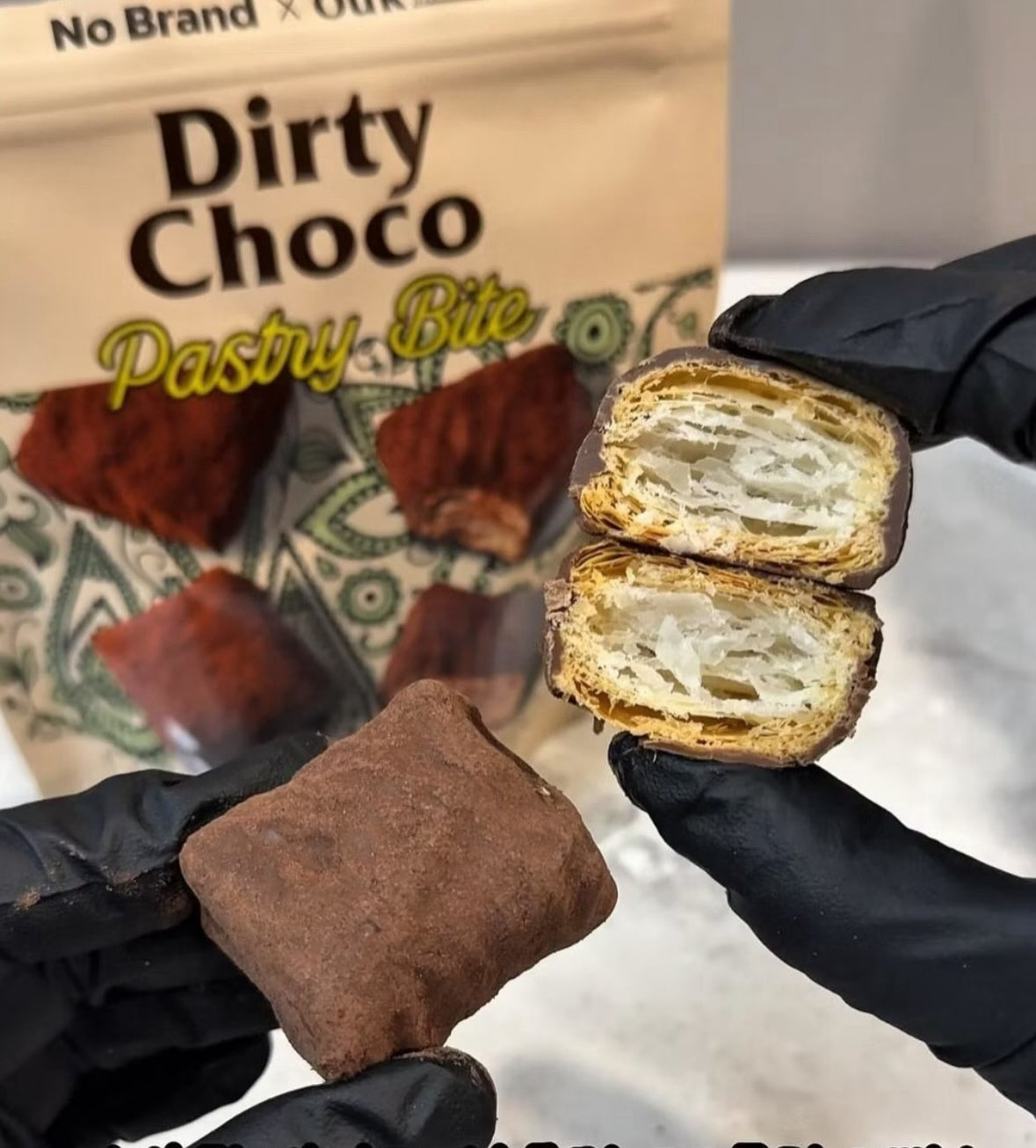 【現貨】韓國限定 - DIRTY CHOCO 酥皮髒髒朱古力