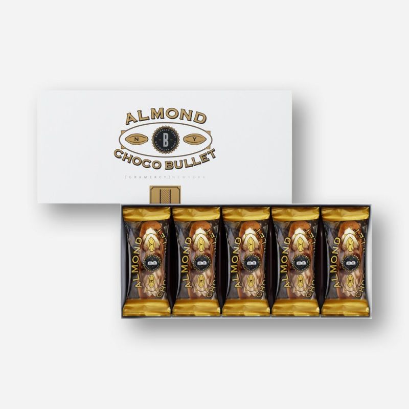 【預訂】GRAMERCY NEW YORK  - ALMOND CHOCO BULLET杏仁朱古力貓舌餅5件裝