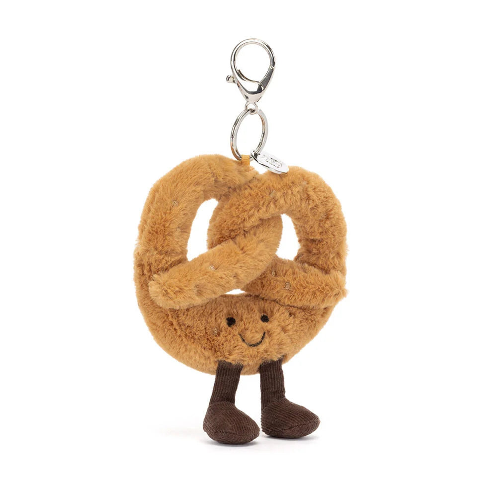 【現貨】JELLYCAT - AMUSEABLES PRETZEL BAG CHARM